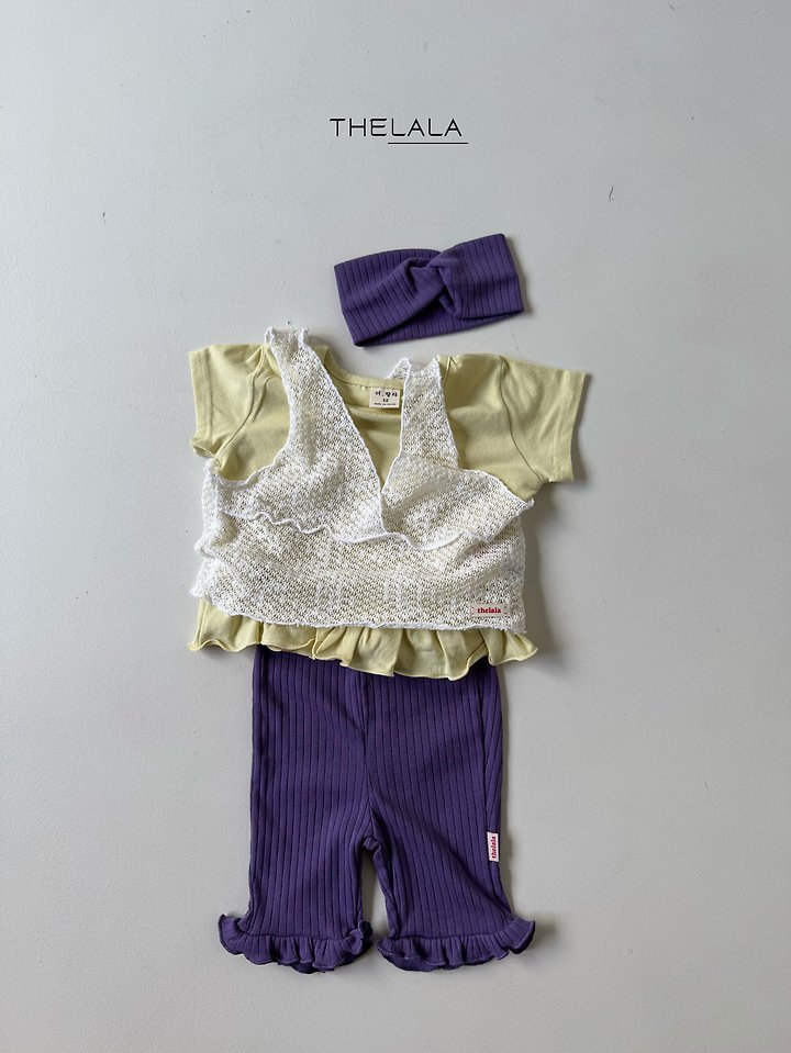 Lala - Korean Baby Fashion - #babygirlfashion - Melody Tee - 9
