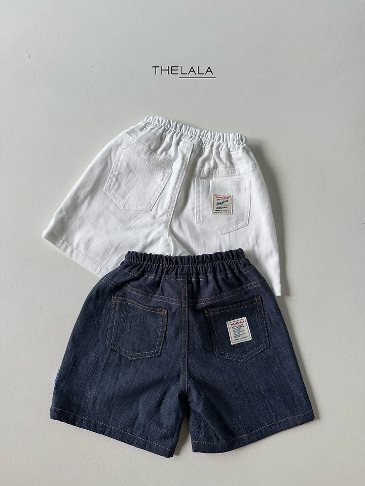 Lala - Korean Baby Fashion - #babyootd - Indigo Pants