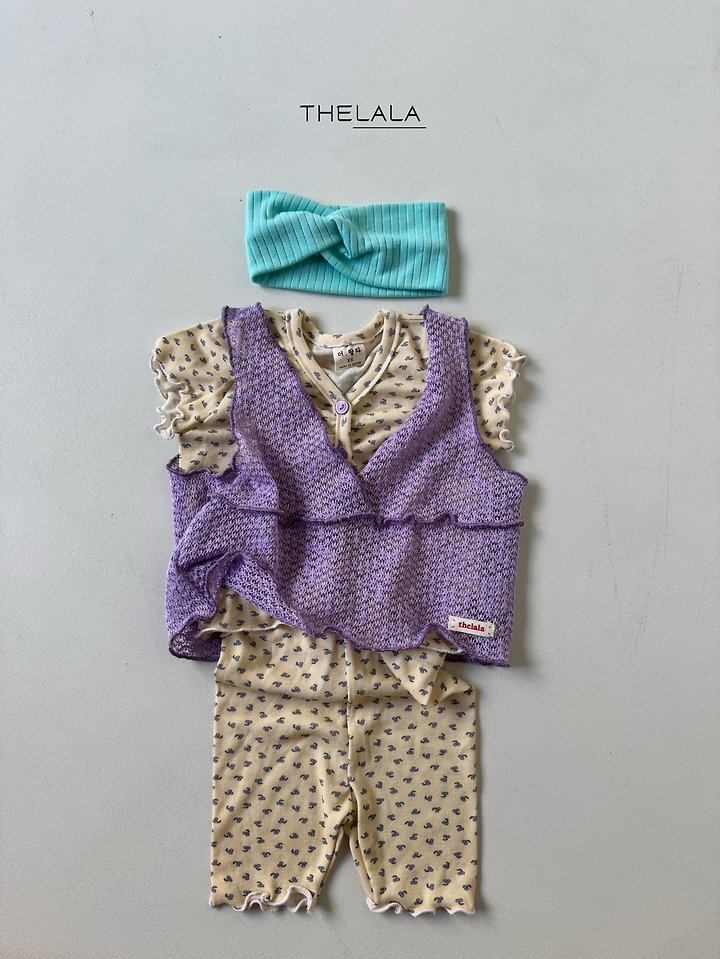 Lala - Korean Baby Fashion - #babyootd - Cherry Set - 6