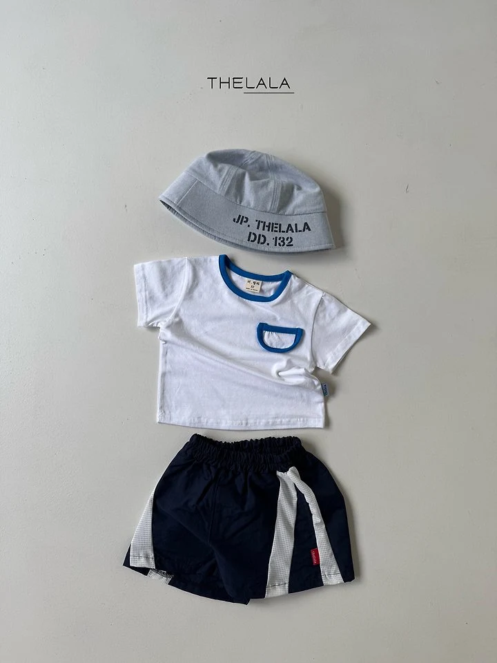 Lala - Korean Baby Fashion - #babyootd - Pocket Tee - 4