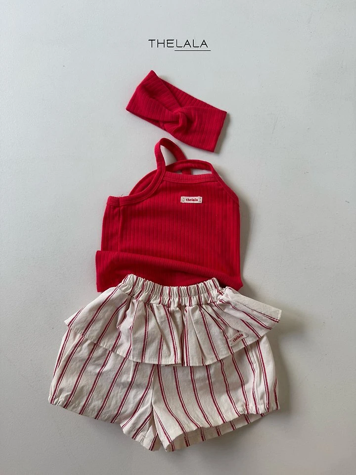Lala - Korean Baby Fashion - #babyoutfit - Purple Sleeveless Top - 3