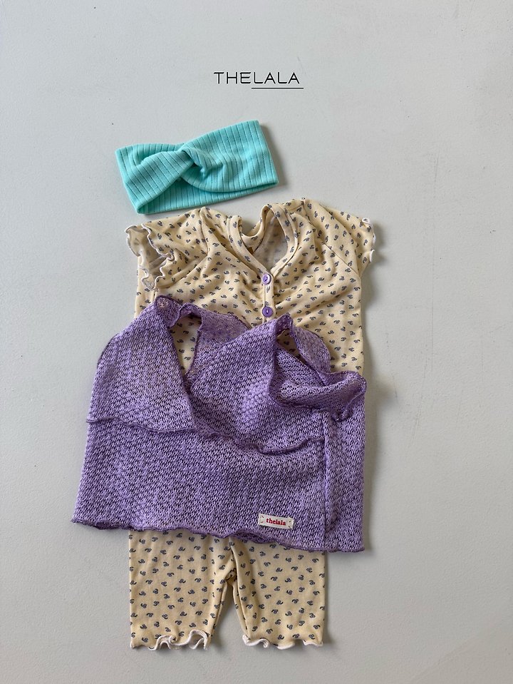 Lala - Korean Baby Fashion - #babyoutfit - Cherry Set - 7