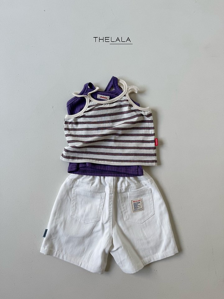Lala - Korean Baby Fashion - #babyoutfit - Indigo Pants - 4