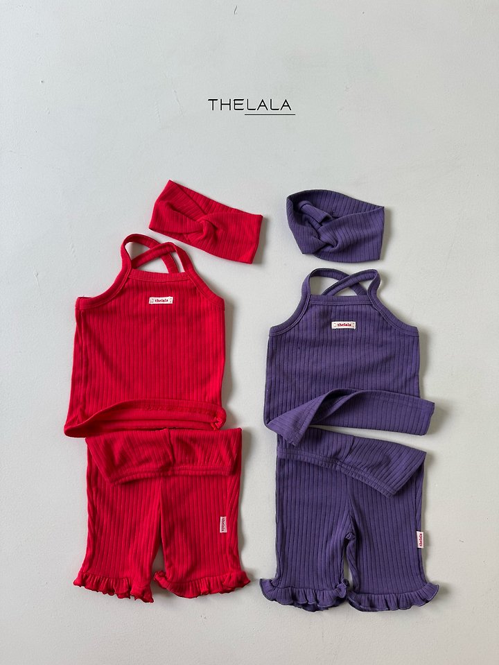 Lala - Korean Baby Fashion - #babywear - Purple Sleeveless Top - 5