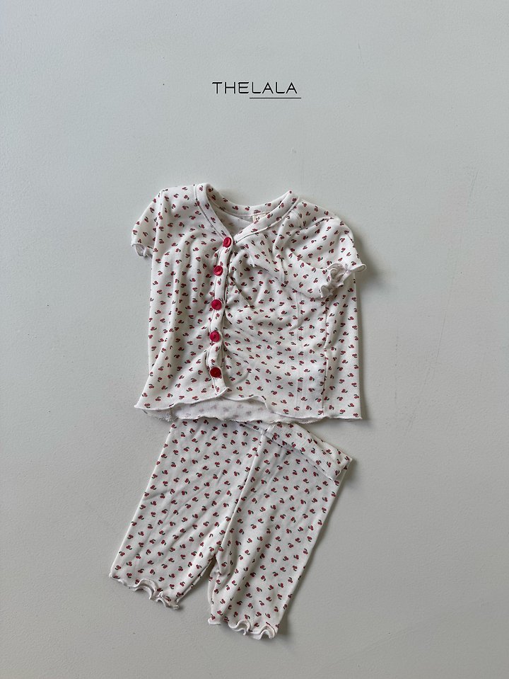 Lala - Korean Baby Fashion - #babywear - Cherry Set - 9