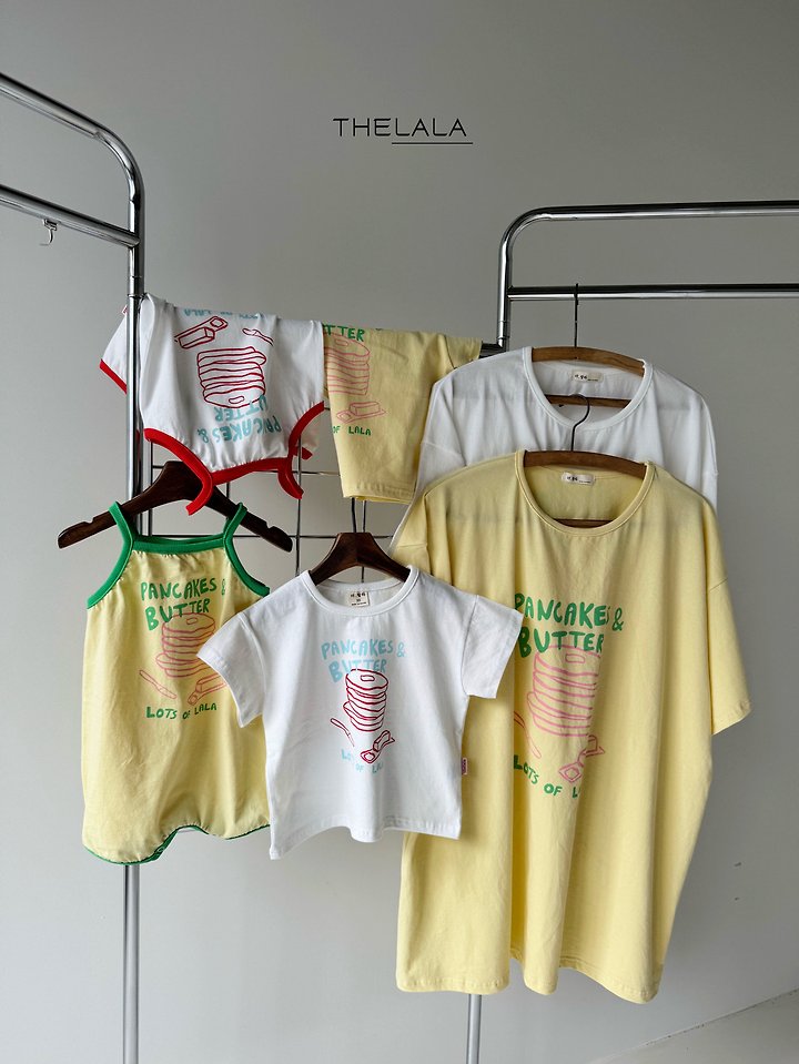 Lala - Korean Women Fashion - #womensfashion - Pancake Tee (Mom)