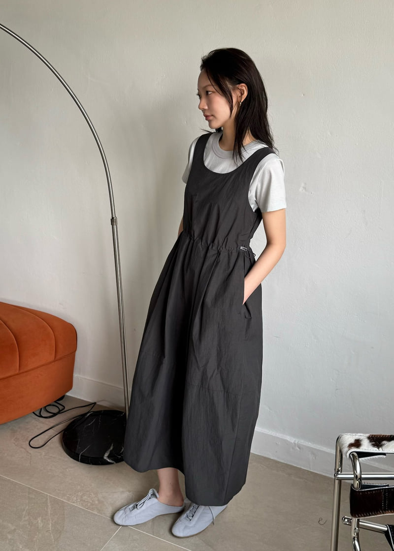 Le Etoile - Korean Women Fashion - #momslook - U-Neck One-piece - 11