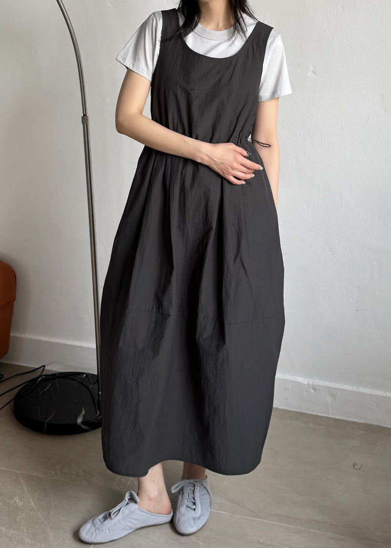 Le Etoile - Korean Women Fashion - #momslook - U-Neck One-piece - 7