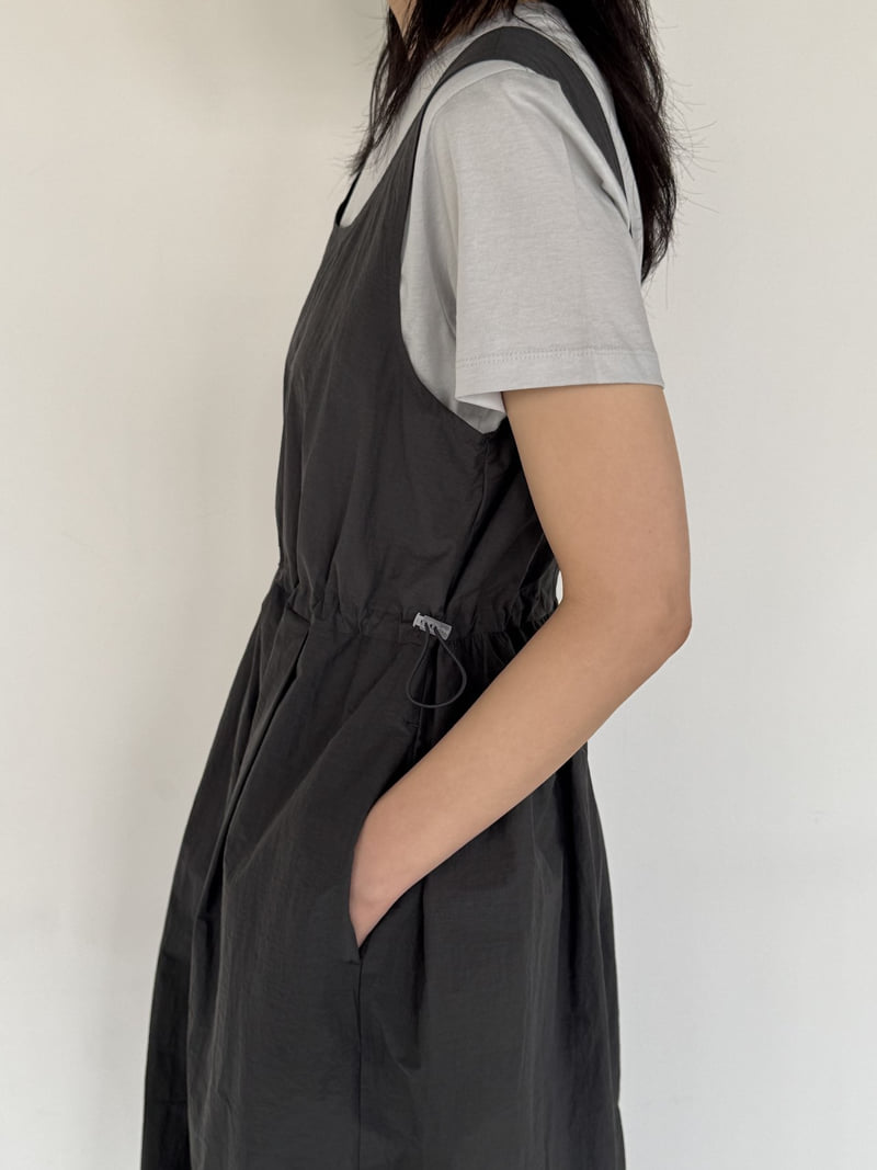 Le Etoile - Korean Women Fashion - #momslook - U-Neck One-piece - 9