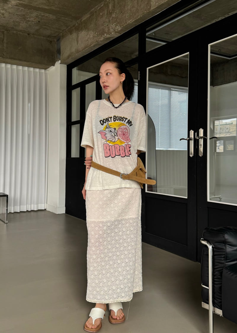 Le Etoile - Korean Women Fashion - #momslook - Daisy Skirt - 2