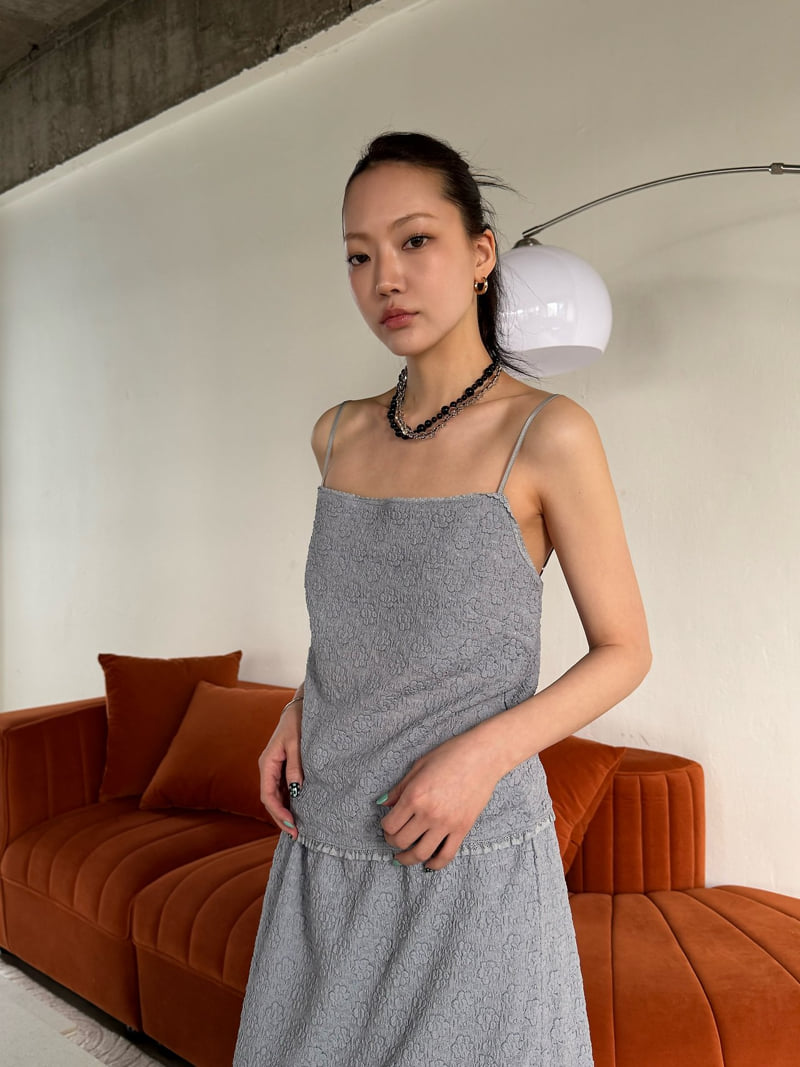 Le Etoile - Korean Women Fashion - #momslook - Daisy Crop Top