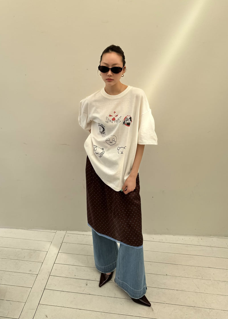 Le Etoile - Korean Women Fashion - #momslook - M Hollywood Tee