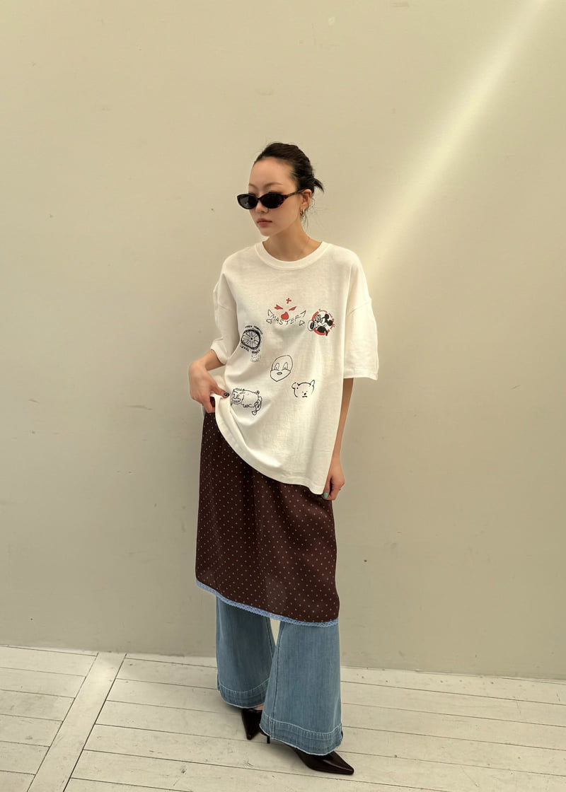 Le Etoile - Korean Women Fashion - #momslook - M Hollywood Tee - 2