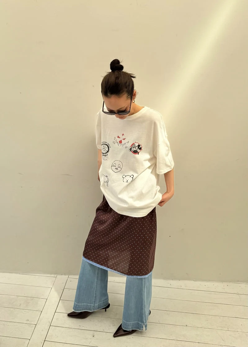 Le Etoile - Korean Women Fashion - #momslook - M Hollywood Tee - 3