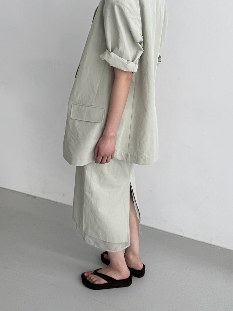 Le Etoile - Korean Women Fashion - #momslook - Basic Skirt - 12