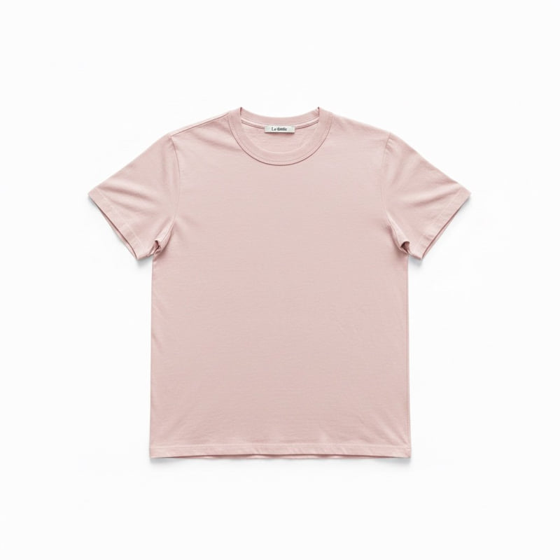 Le Etoile - Korean Women Fashion - #momslook - Slim Short-Sleeve Tee - 11