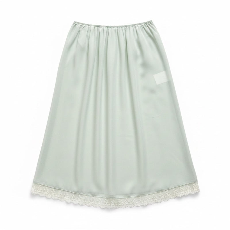Le Etoile - Korean Women Fashion - #momslook - Chiffon Lace Skirt - 11