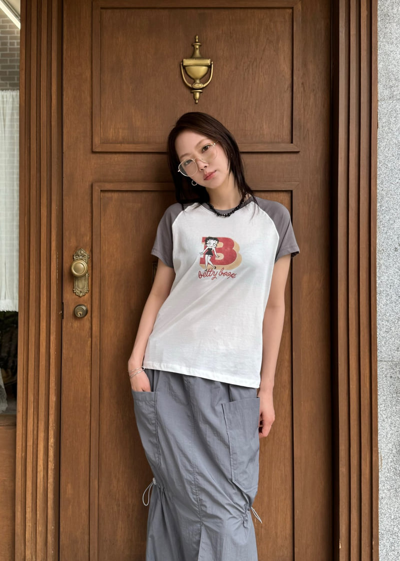 Le Etoile - Korean Women Fashion - #momslook - Betina Graphic Tee - 7