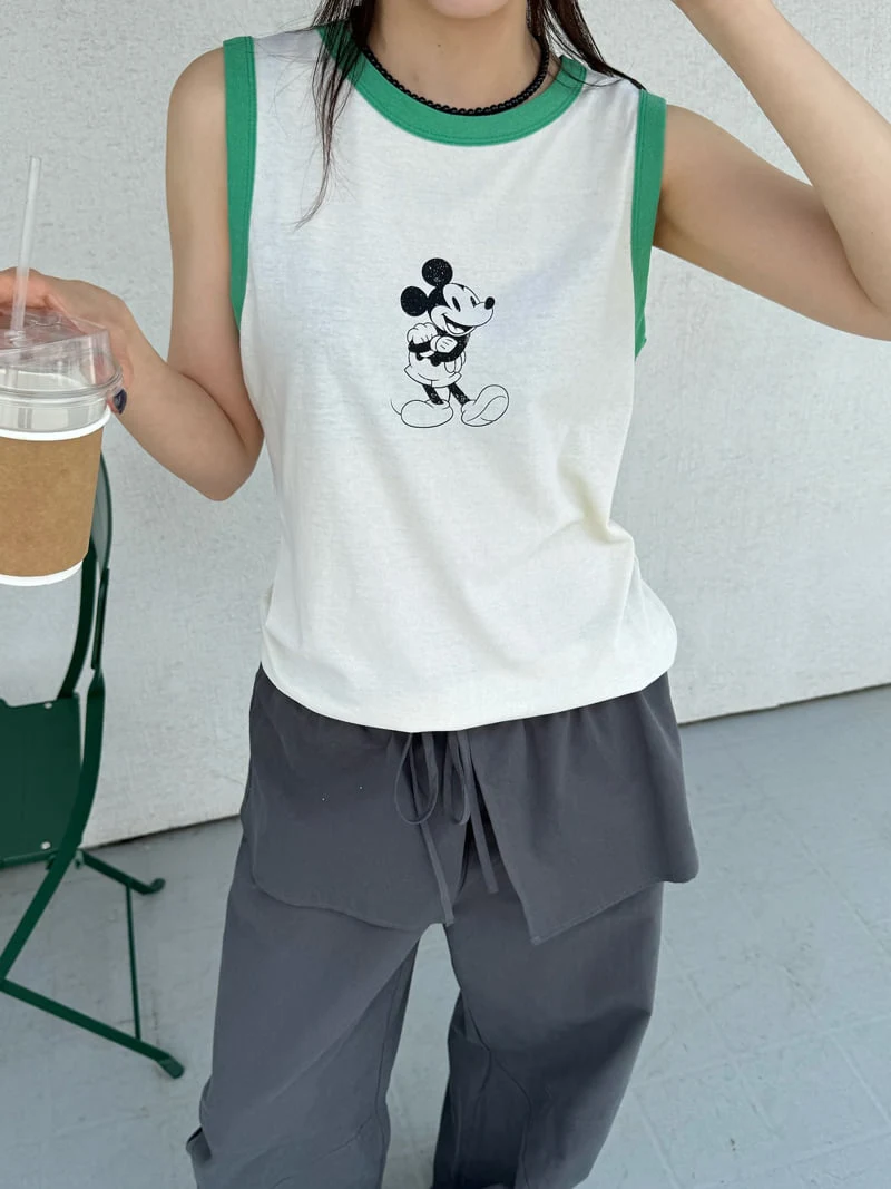 Le Etoile - Korean Women Fashion - #momslook - M Sleeveless Top - 4