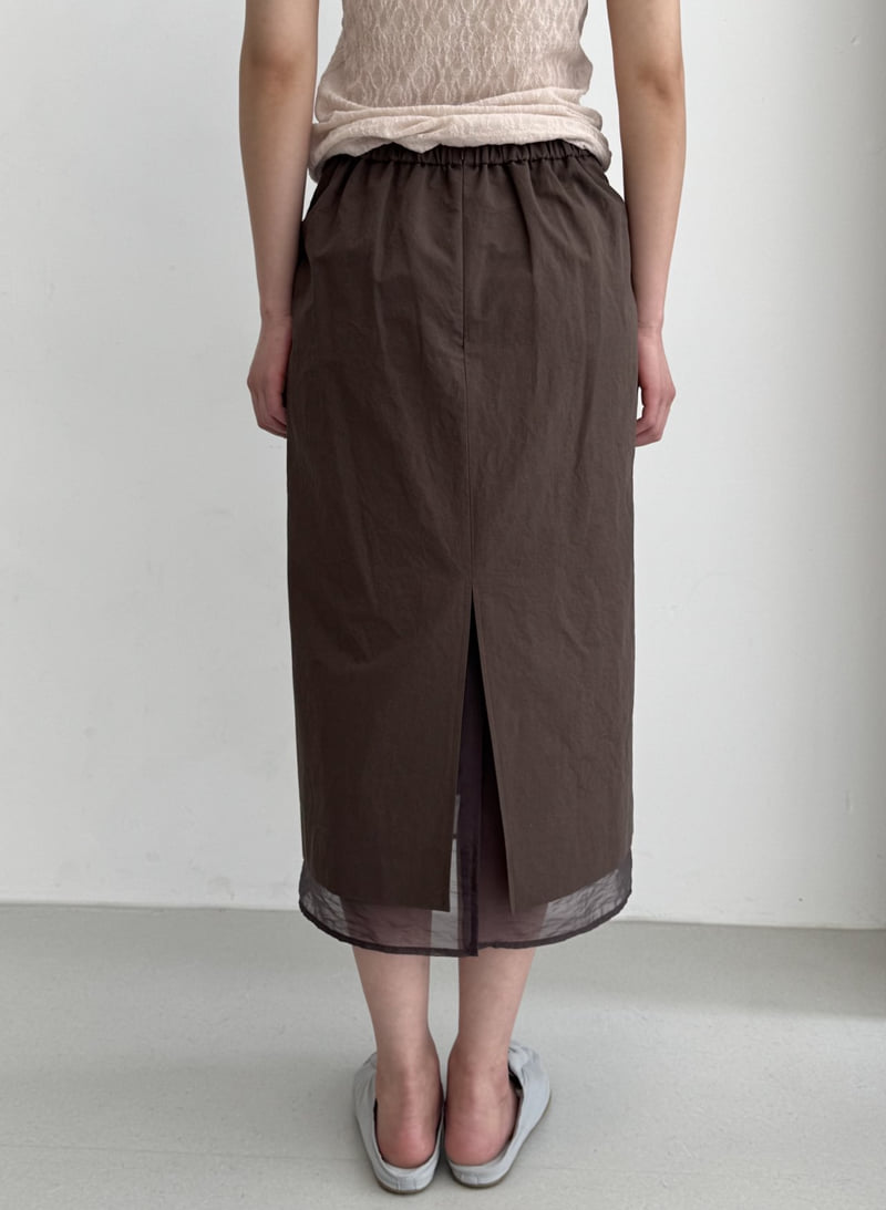 Le Etoile - Korean Women Fashion - #restrostyle - Basic Skirt - 3