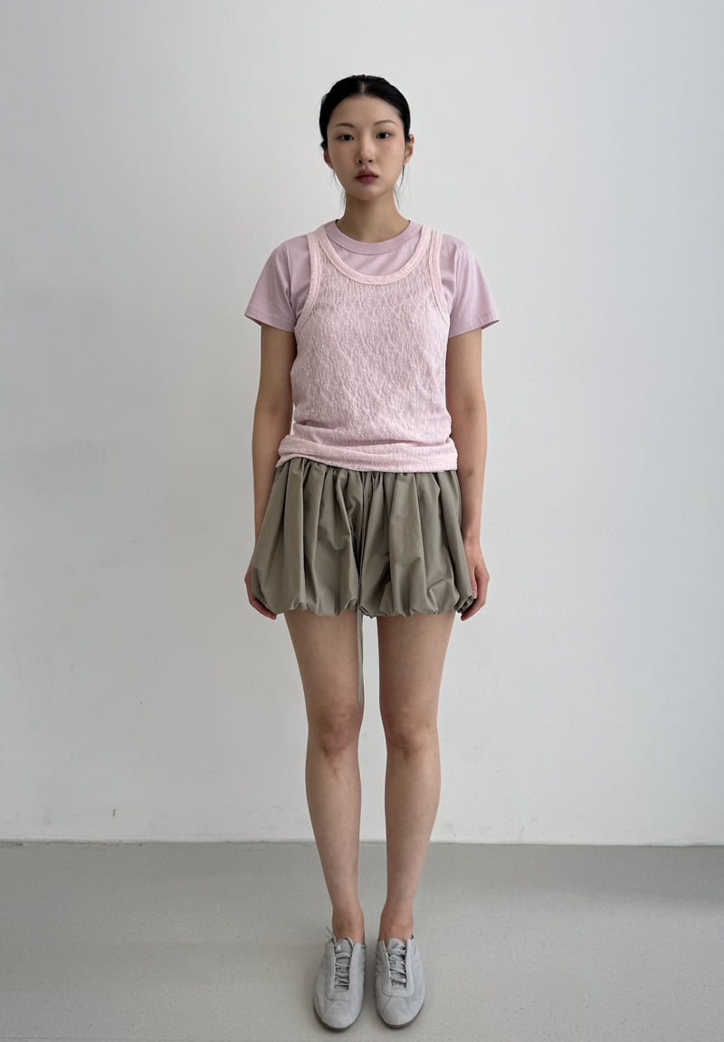 Le Etoile - Korean Women Fashion - #restrostyle - Shirring Balloon Shorts