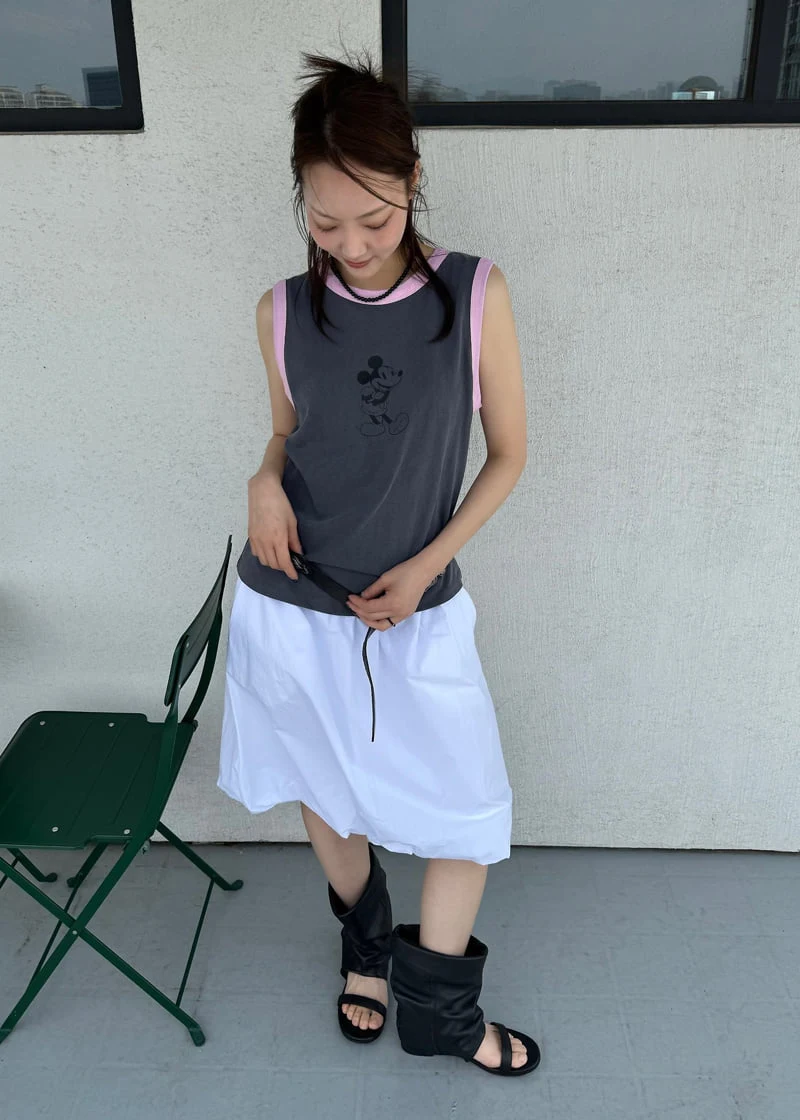 Le Etoile - Korean Women Fashion - #restrostyle - M Sleeveless Top - 9