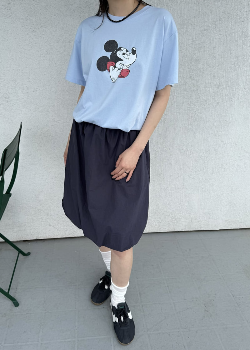 Le Etoile - Korean Women Fashion - #pursuepretty - Volume Banding Skirt - 4