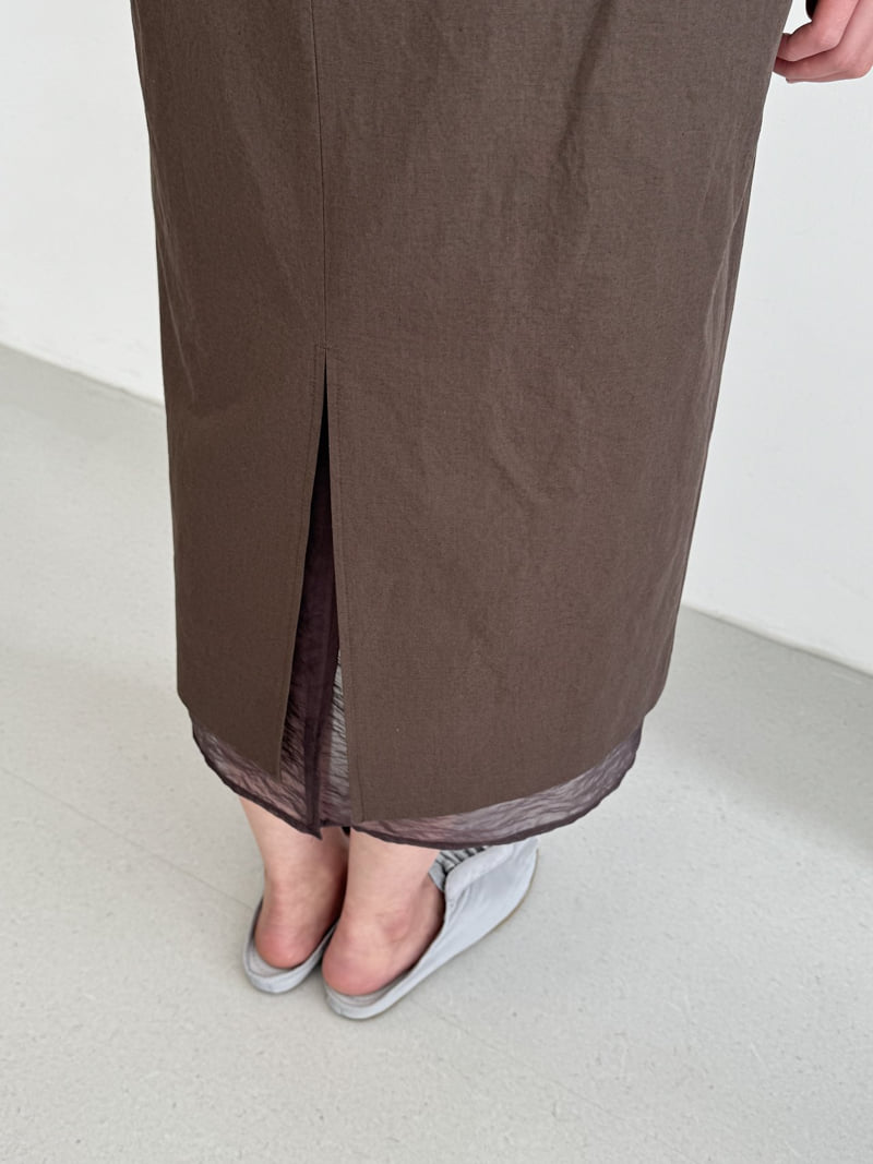 Le Etoile - Korean Women Fashion - #restrostyle - Basic Skirt - 4