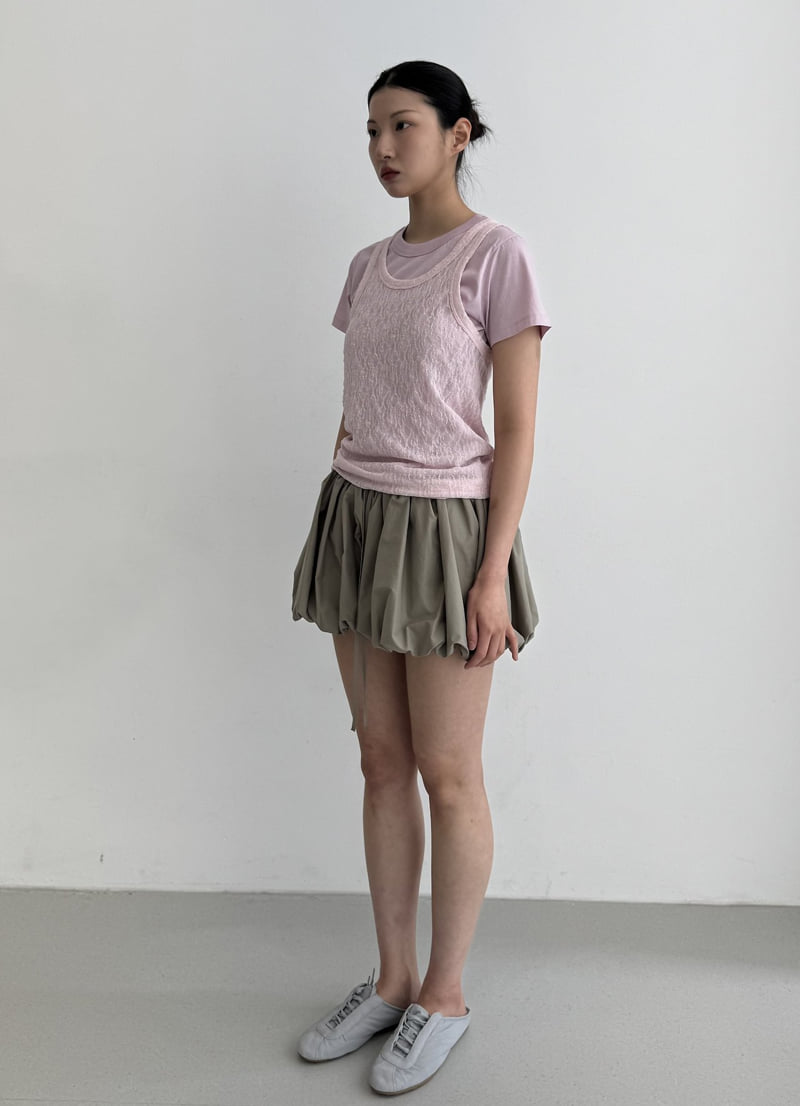 Le Etoile - Korean Women Fashion - #romanticstyle - Shirring Balloon Shorts - 2