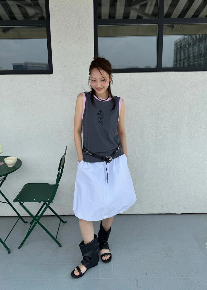Le Etoile - Korean Women Fashion - #romanticstyle - M Sleeveless Top - 10