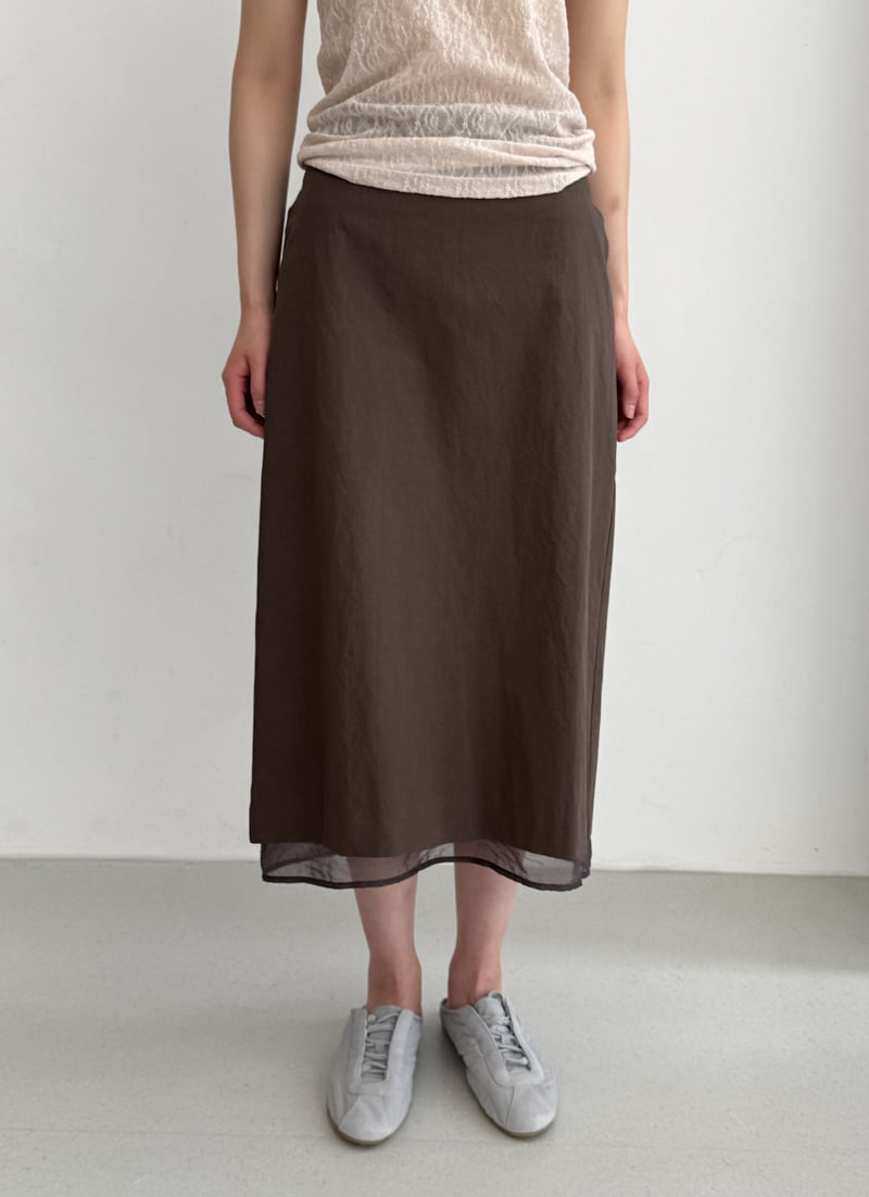 Le Etoile - Korean Women Fashion - #shopsmall - Basic Skirt - 5