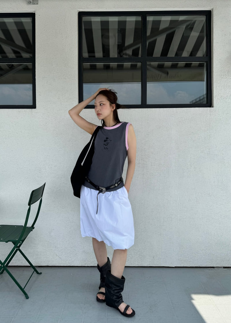 Le Etoile - Korean Women Fashion - #shopsmall - Volume Banding Skirt - 6
