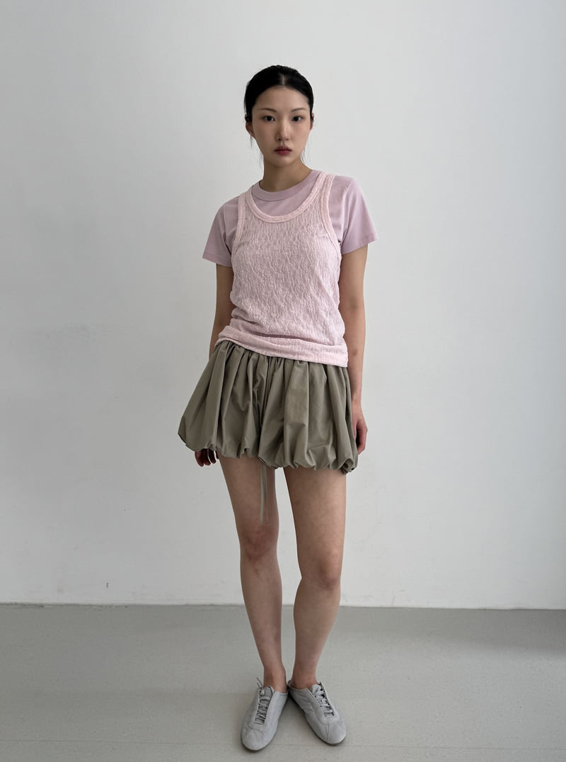 Le Etoile - Korean Women Fashion - #shopsmall - Shirring Balloon Shorts - 4
