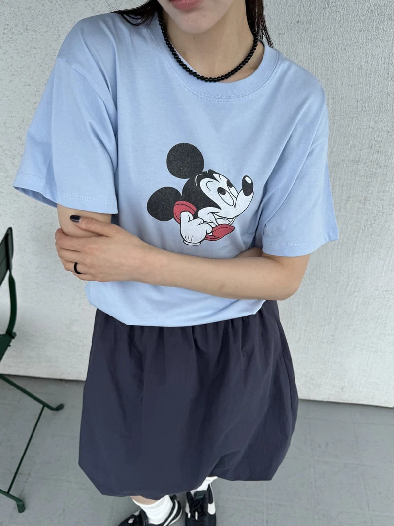 Le Etoile - Korean Women Fashion - #thatsdarling - Phone Mickey Tee - 10