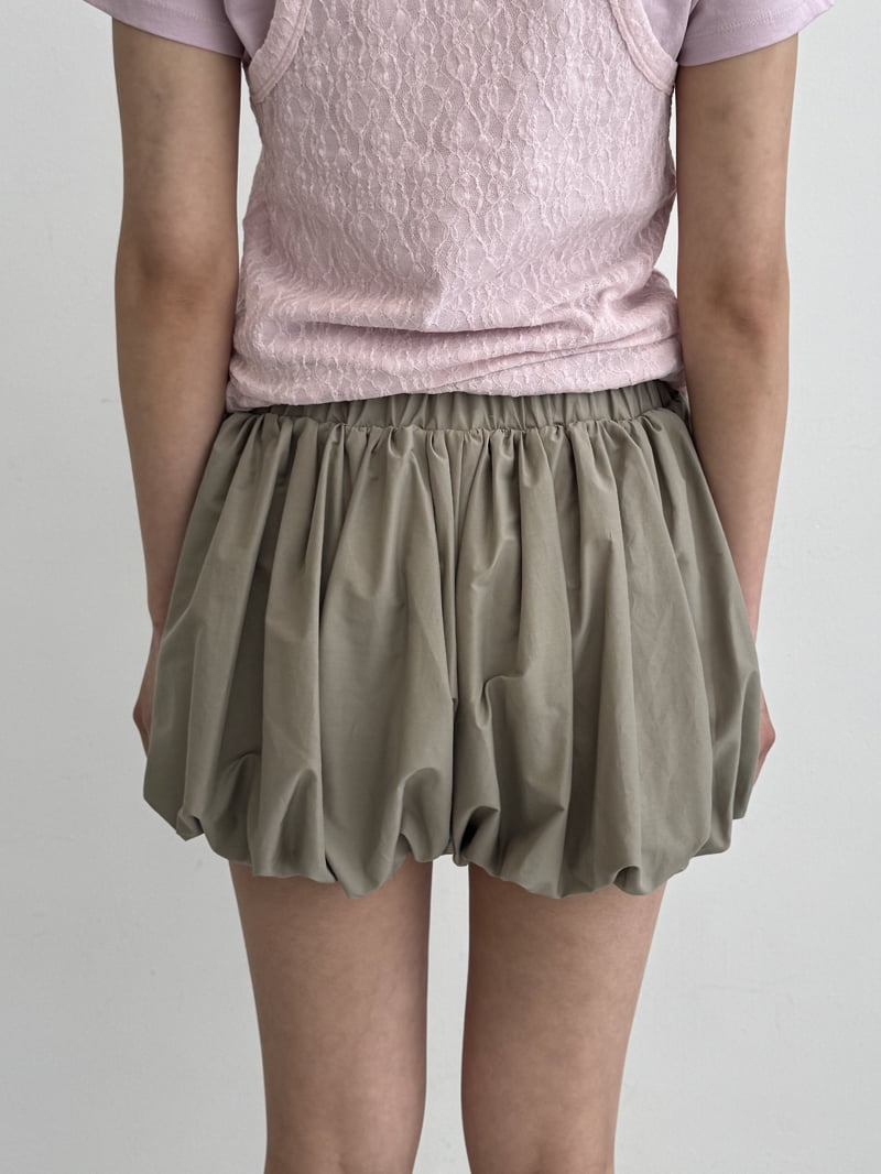 Le Etoile - Korean Women Fashion - #thelittlethings - Shirring Balloon Shorts - 5