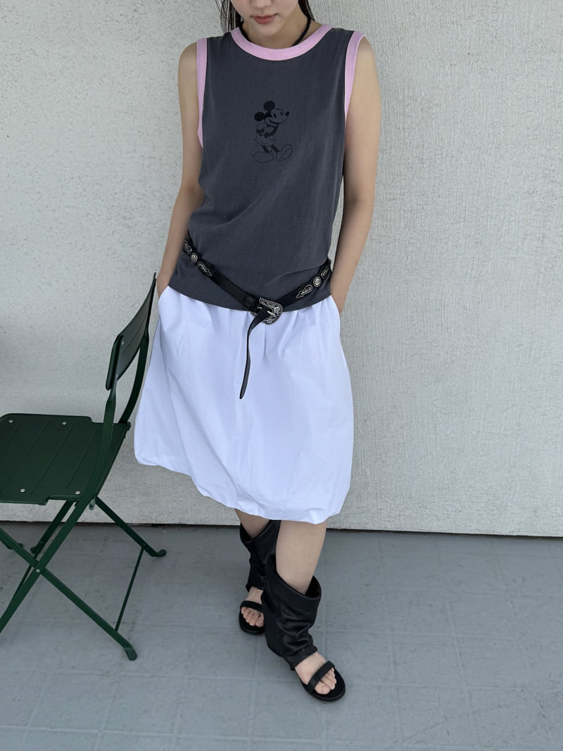 Le Etoile - Korean Women Fashion - #thelittlethings - Volume Banding Skirt - 8