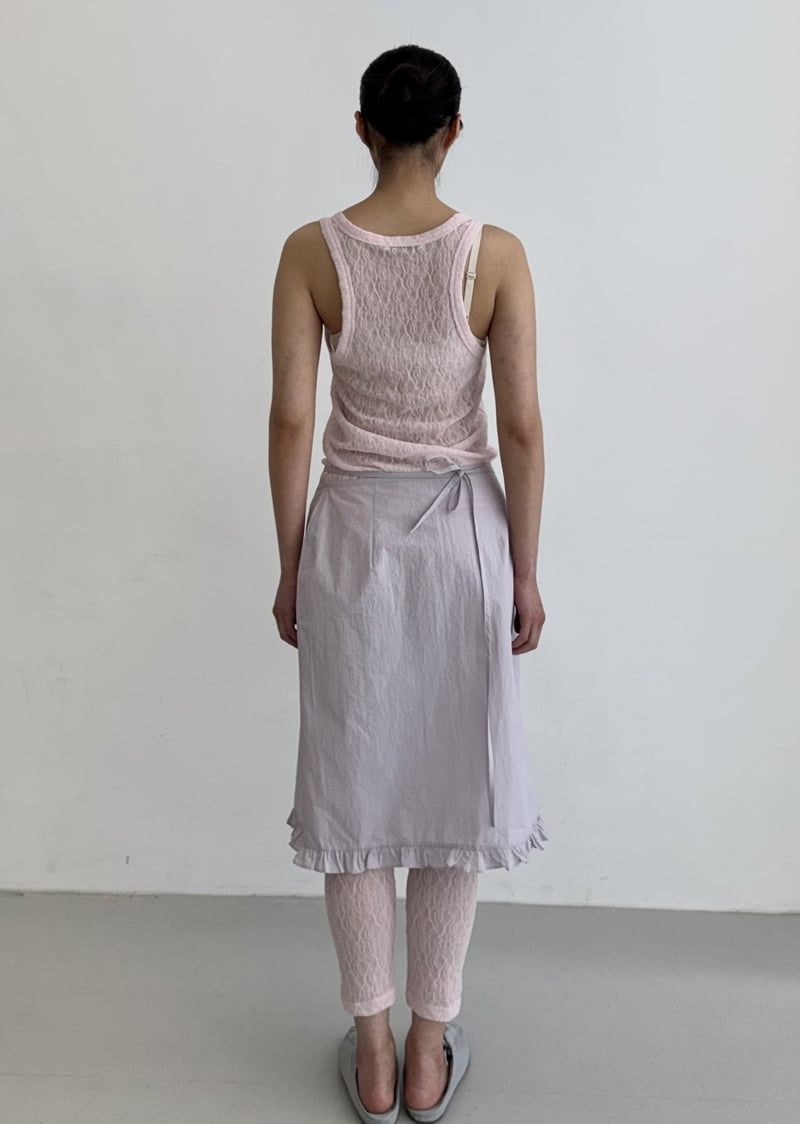 Le Etoile - Korean Women Fashion - #vintageinspired - Lace Leggings - 2
