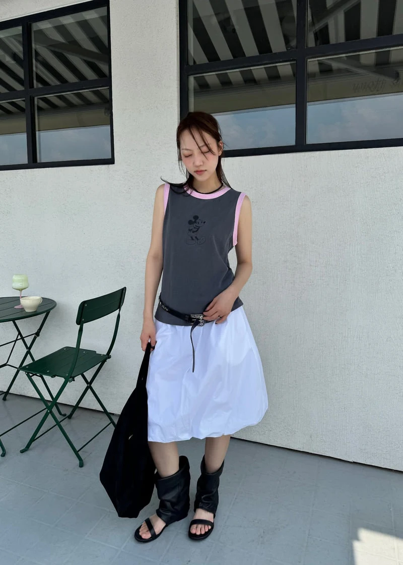 Le Etoile - Korean Women Fashion - #vintagekidsstyle - M Sleeveless Top - 7