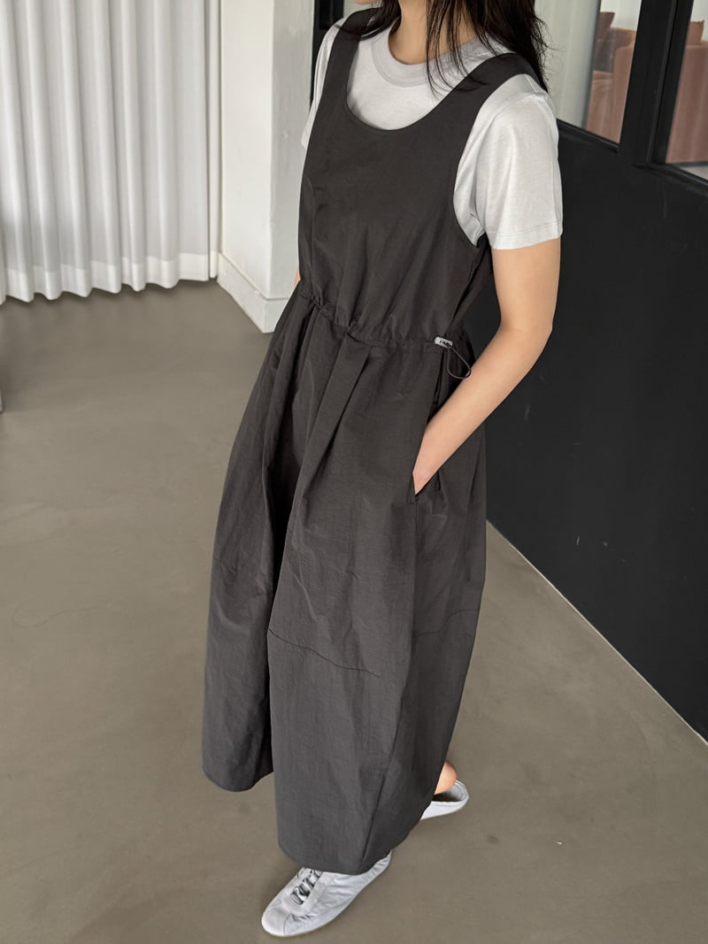 Le Etoile - Korean Women Fashion - #womensfashion - U-Neck One-piece - 2