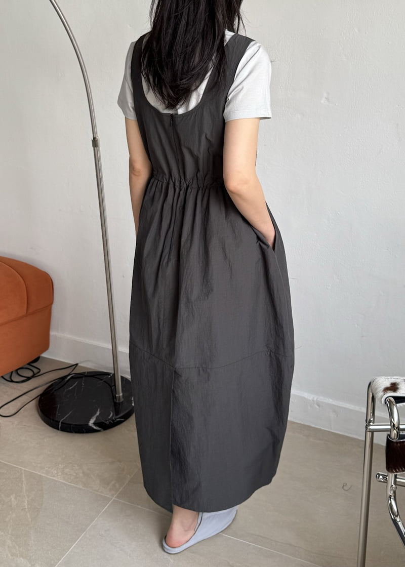 Le Etoile - Korean Women Fashion - #womensfashion - U-Neck One-piece - 6