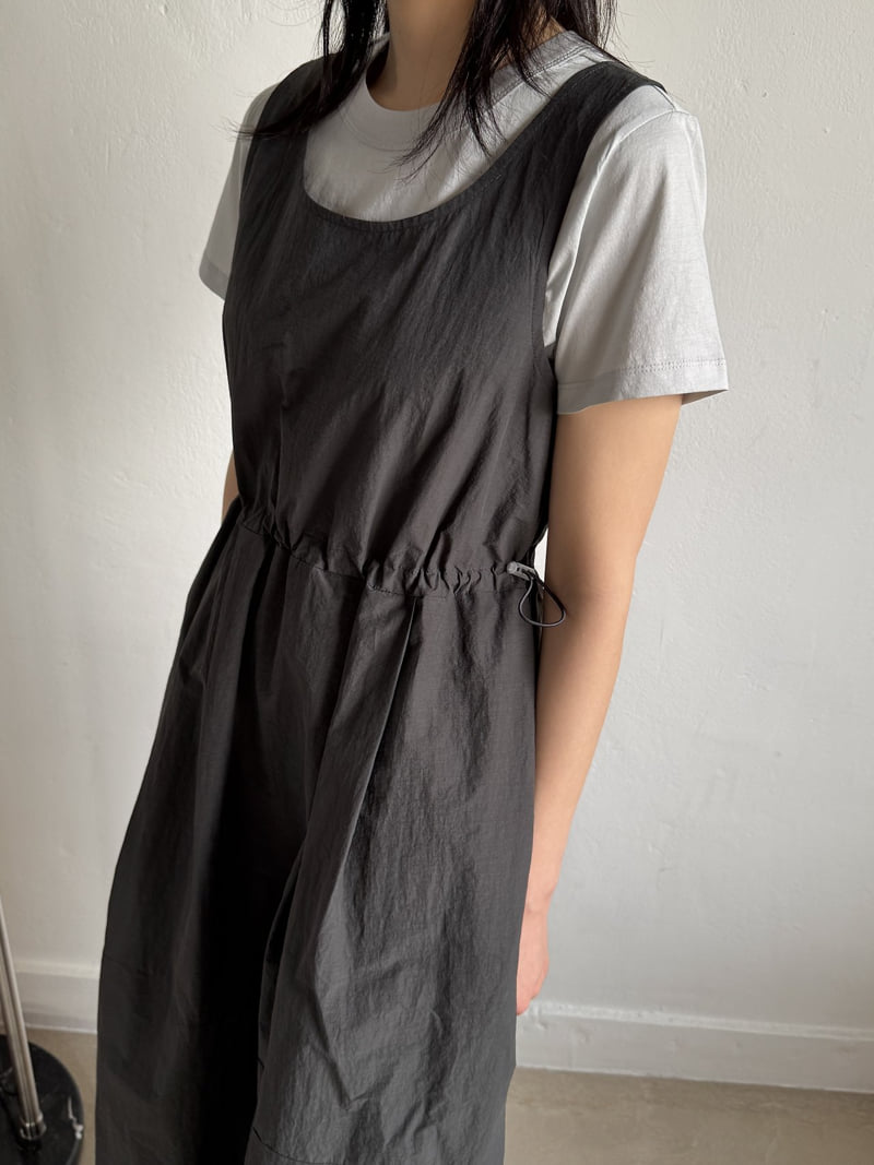 Le Etoile - Korean Women Fashion - #womensfashion - U-Neck One-piece - 8