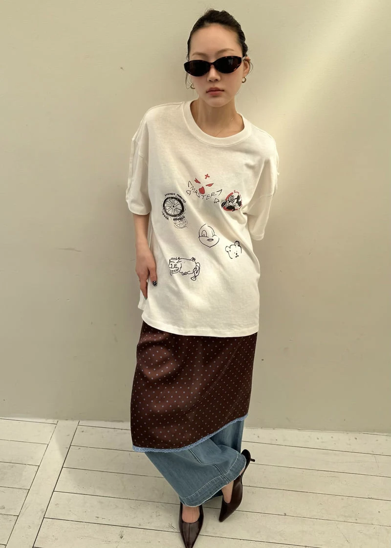 Le Etoile - Korean Women Fashion - #momslook - M Hollywood Tee - 4