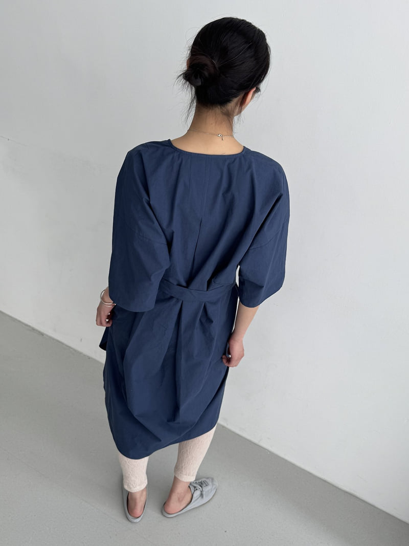 Le Etoile - Korean Women Fashion - #womensfashion - V-Neck One-piece - 12