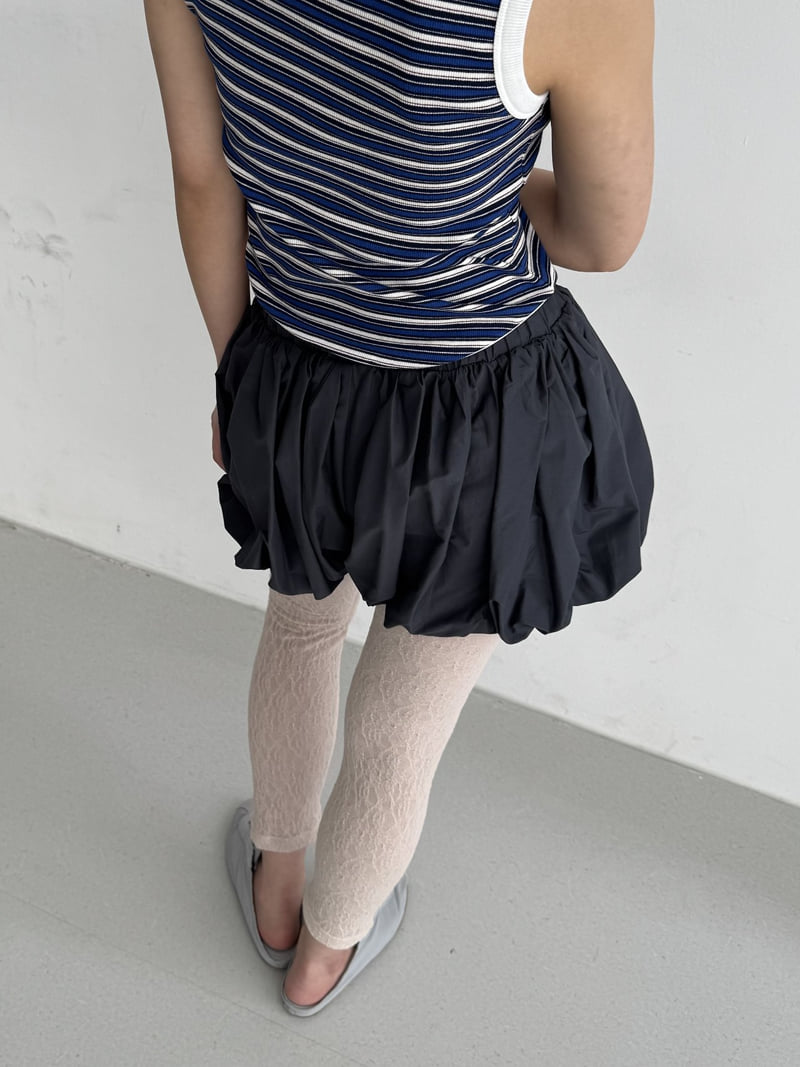 Le Etoile - Korean Women Fashion - #womensfashion - Shirring Balloon Shorts - 11