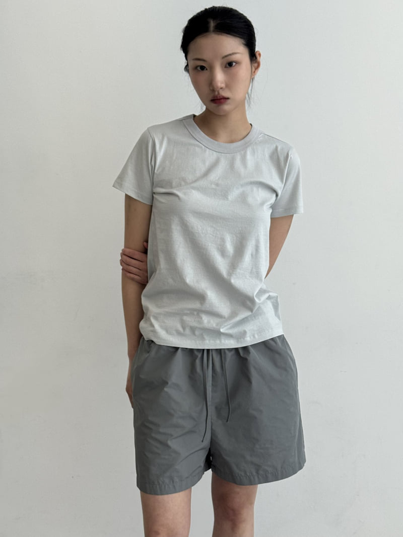 Le Etoile - Korean Women Fashion - #womensfashion - Slim Short-Sleeve Tee - 6