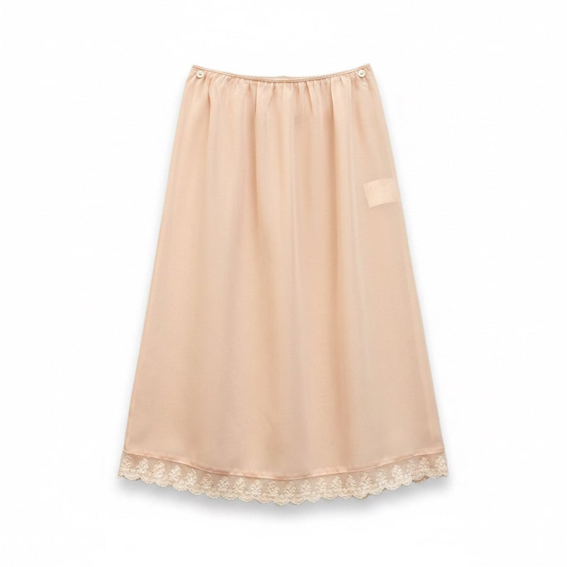 Le Etoile - Korean Women Fashion - #womensfashion - Chiffon Lace Skirt - 12