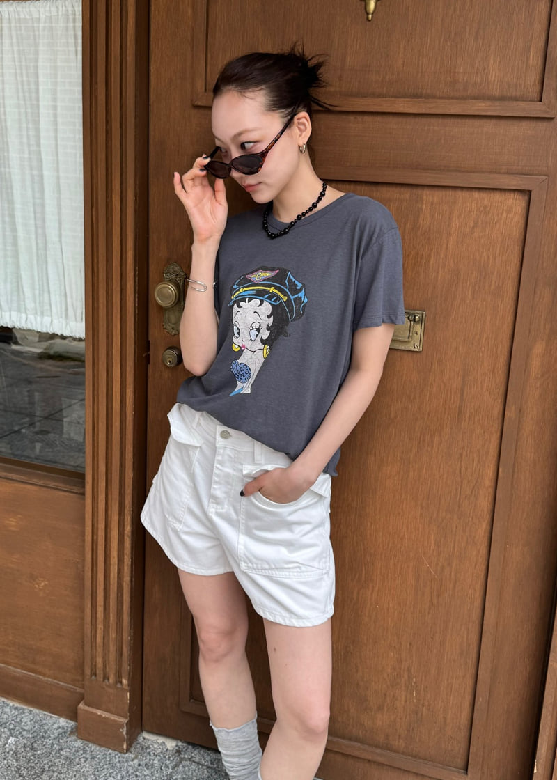 Le Etoile - Korean Women Fashion - #womensfashion - Washed Cargo Pants - 3