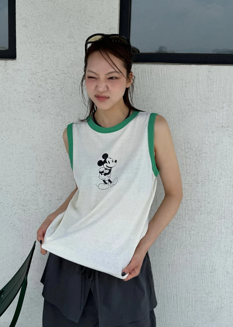 Le Etoile - Korean Women Fashion - #womensfashion - M Sleeveless Top