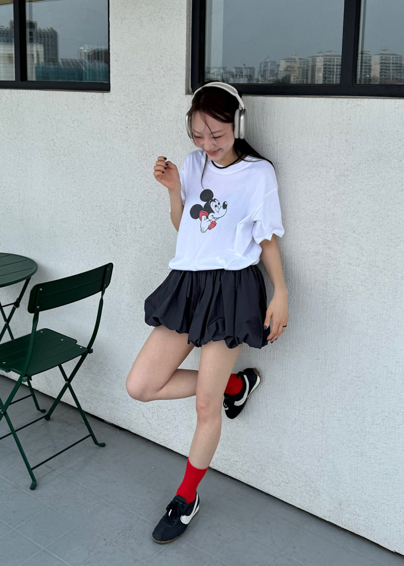 Le Etoile - Korean Women Fashion - #womensfashion - Phone Mickey Tee - 3