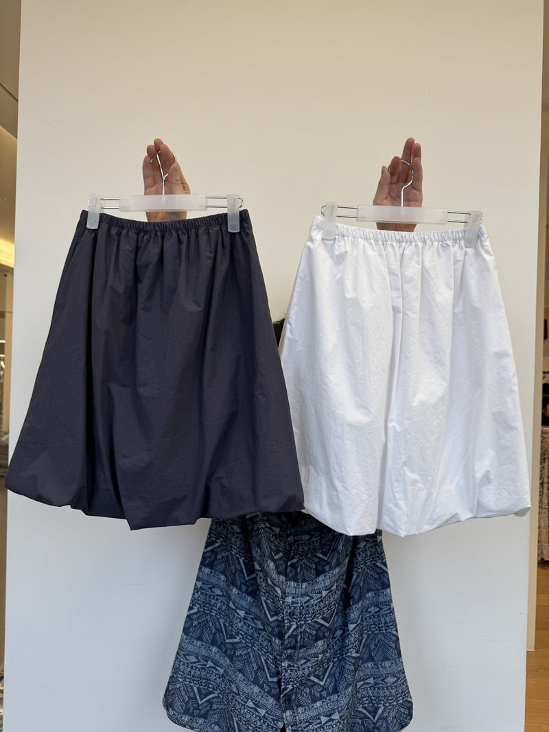 Le Etoile - Korean Women Fashion - #womensfashion - Volume Banding Skirt - 12